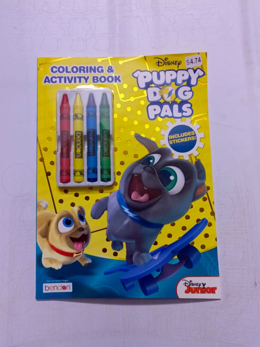 Puppu Dog Pals Colouring And Activity Book