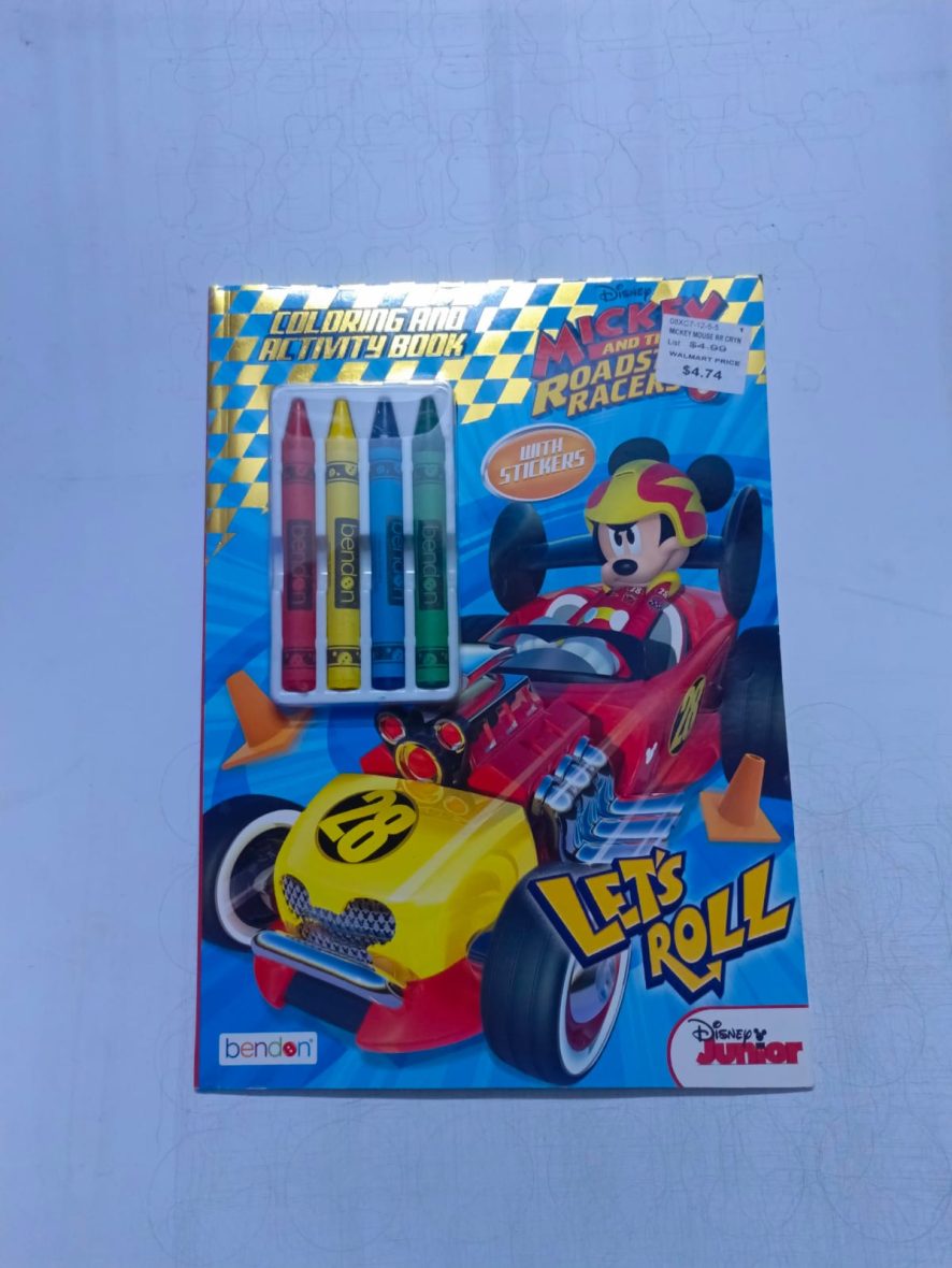 Lets Roll Colouring And Activity Book