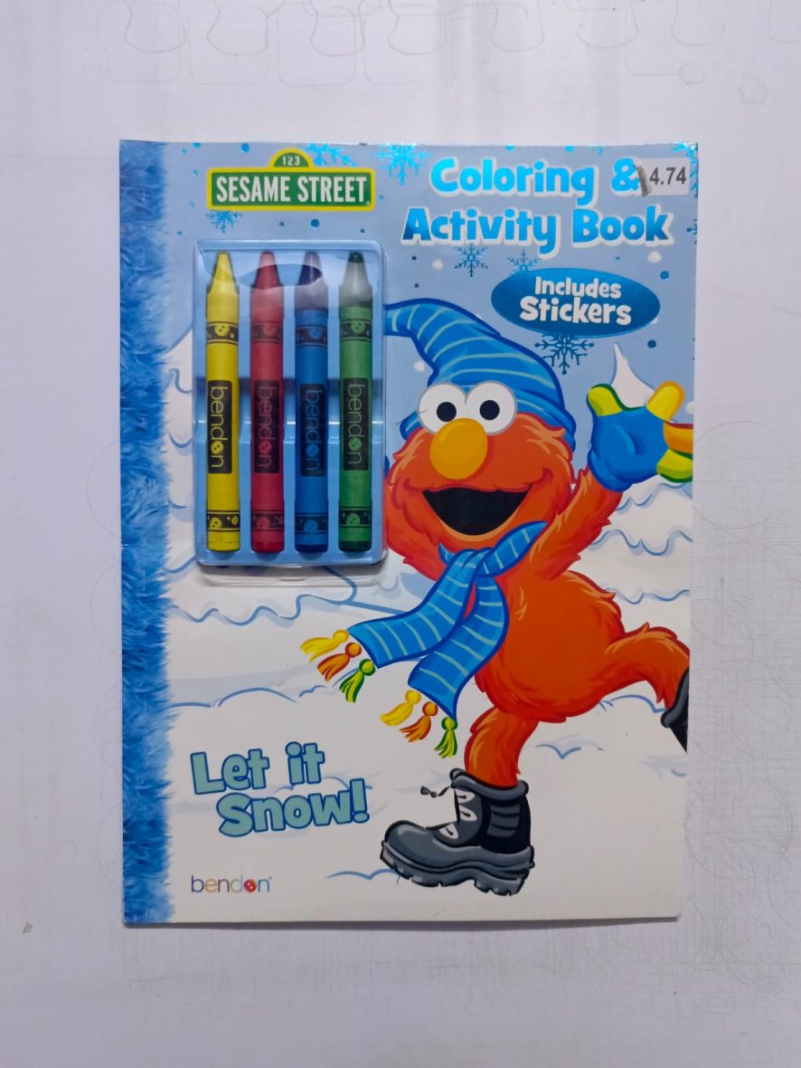 Seasame Street Colouring And Activity Book