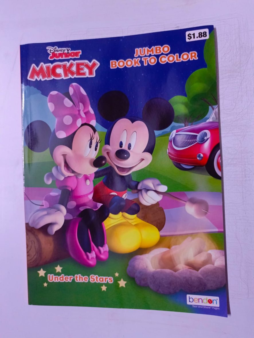Mickey Jumbo Colouring Book