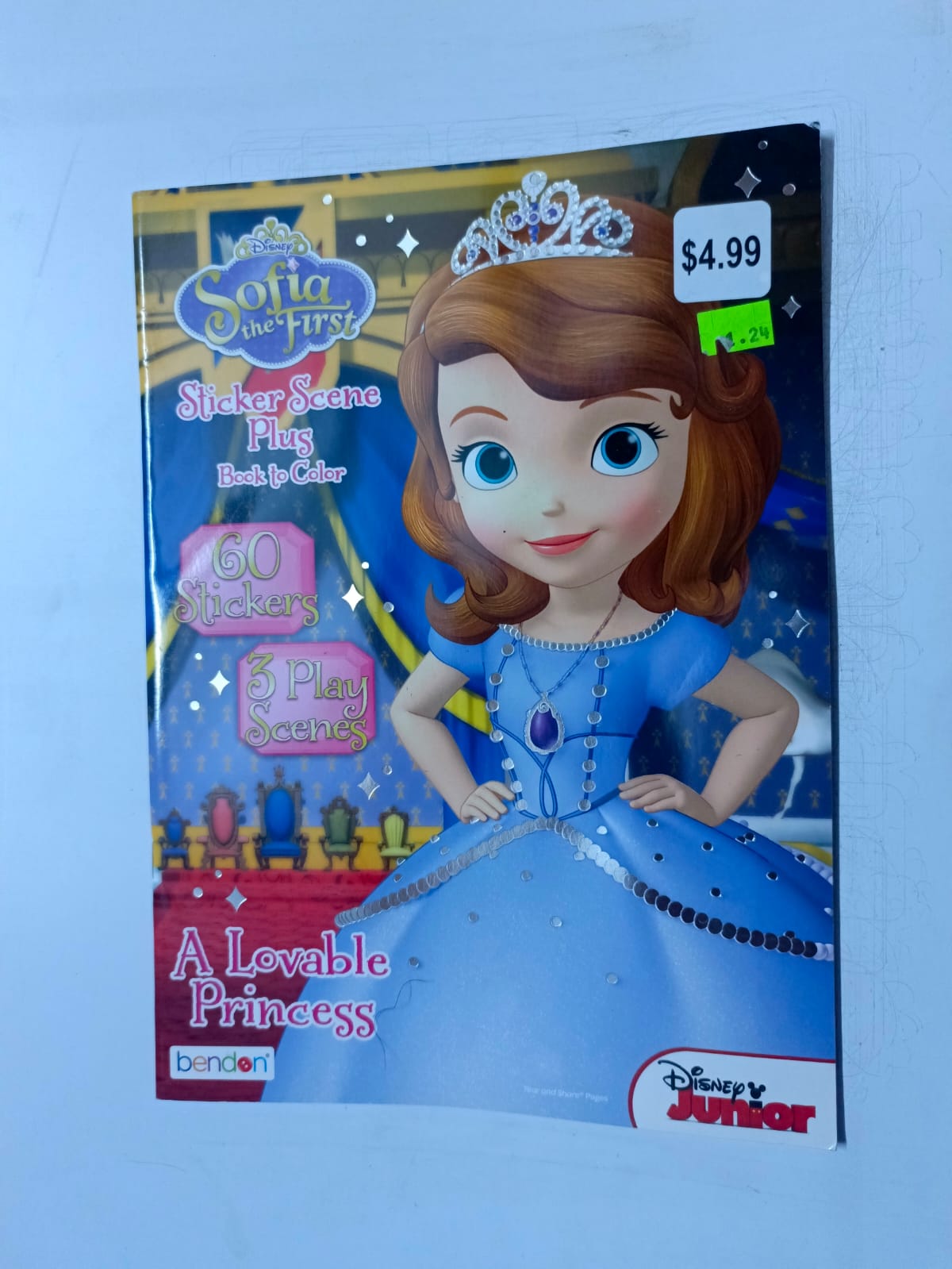 Sofia The First Sticker and Colouring Book – Kids Wonderland