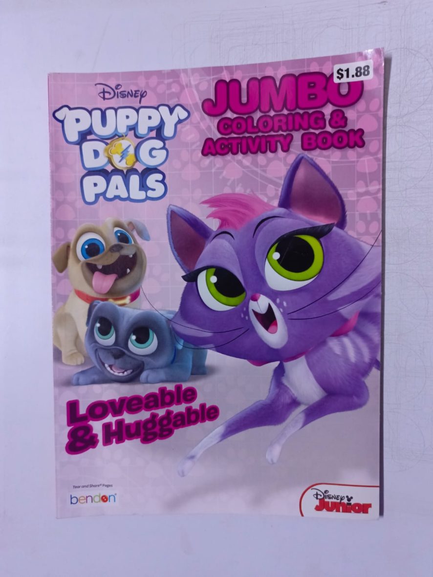 Puppy Dog Pals Jumbo Colouring And Activity Book