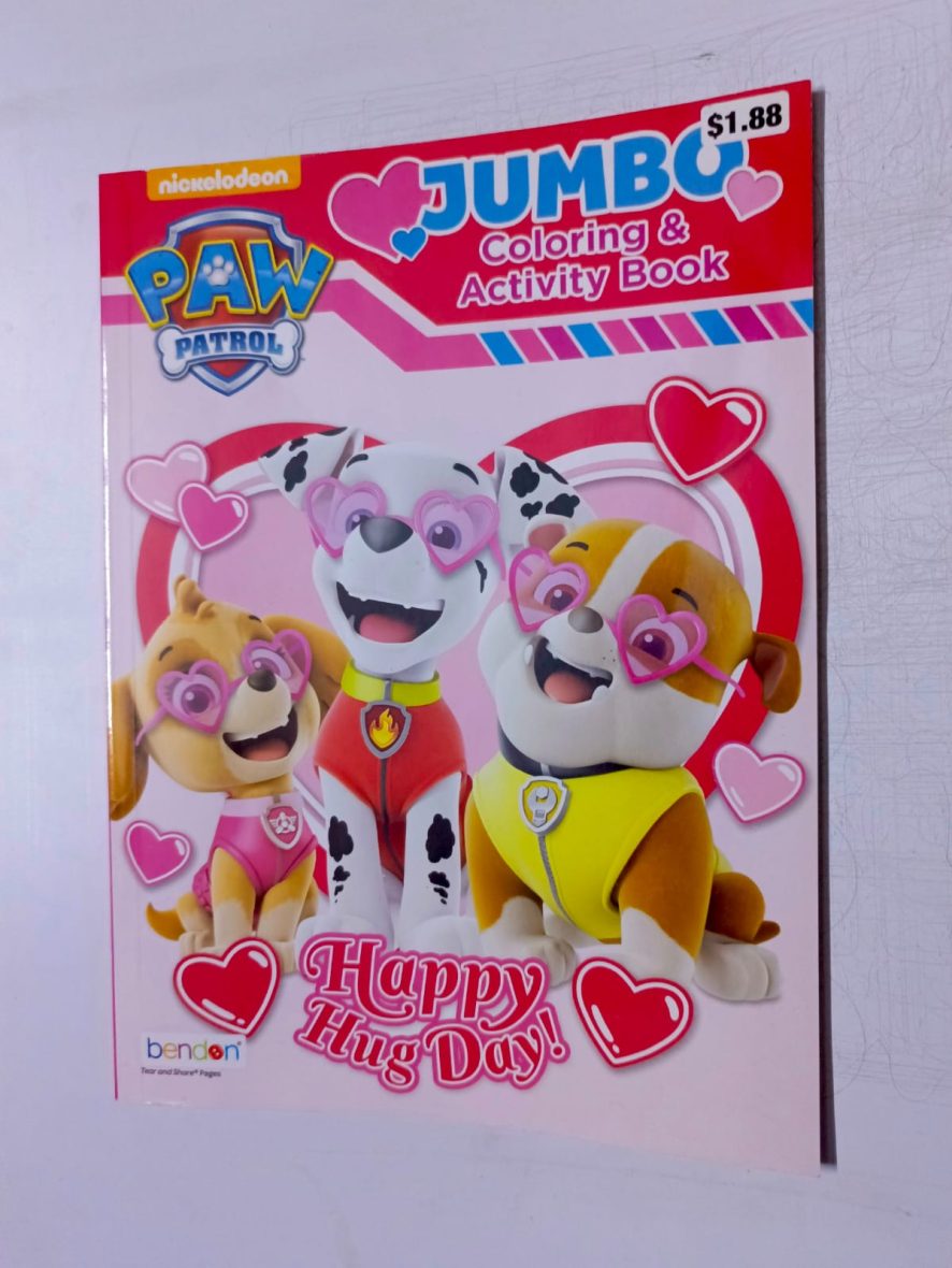 Paw Patrol Jumbo Colouring And Activity Book