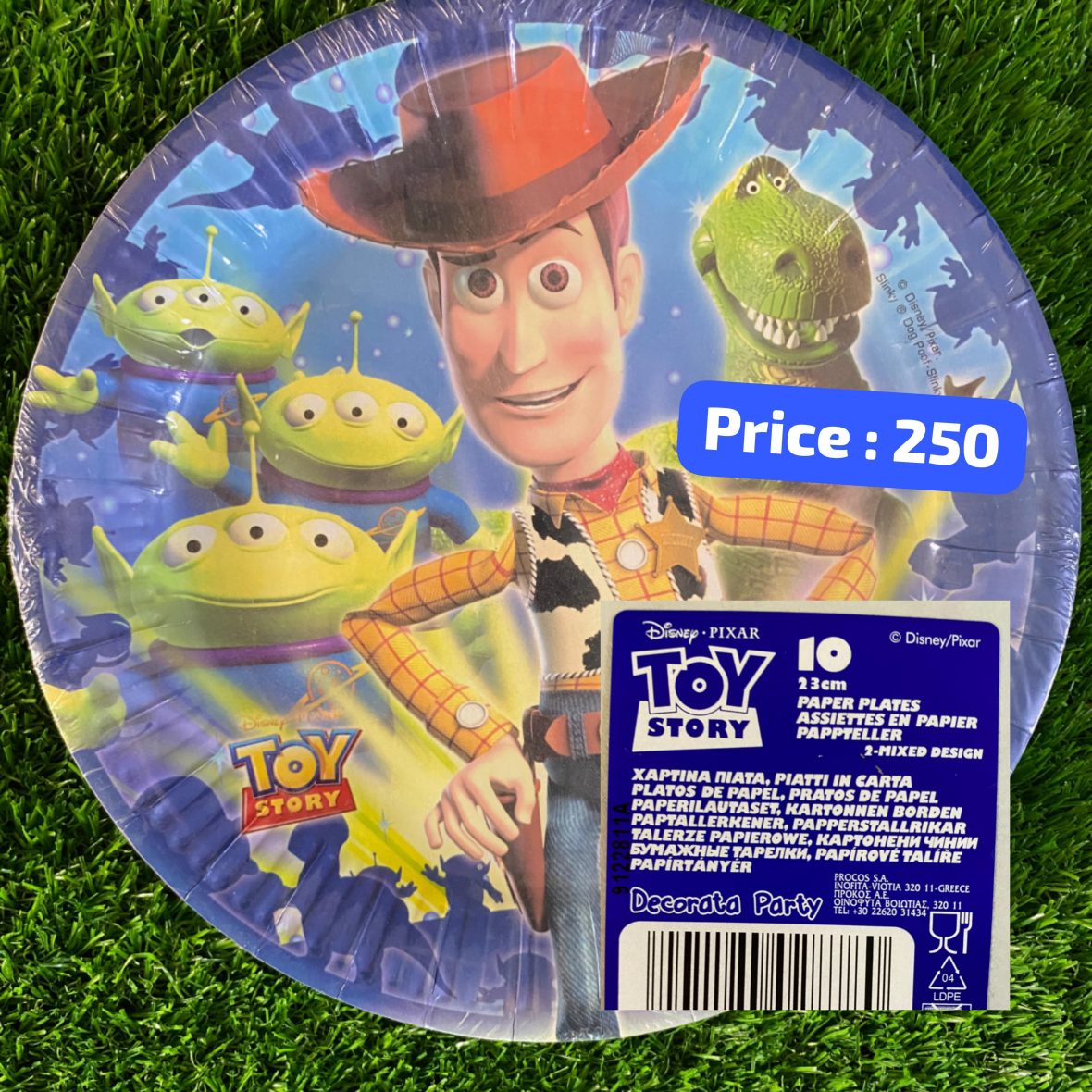 Toy Story Paper Plate