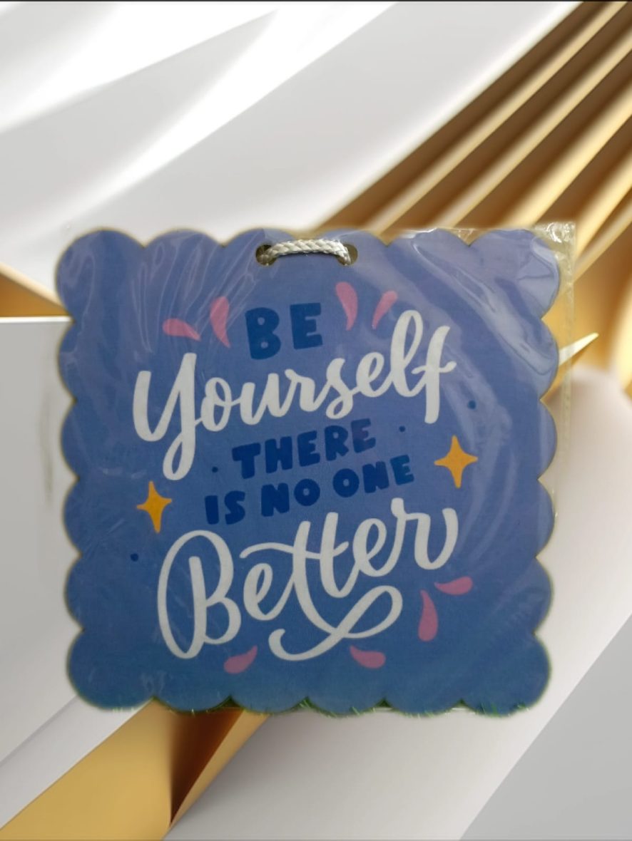 Motivational Wooden Wall Hanging (Better)