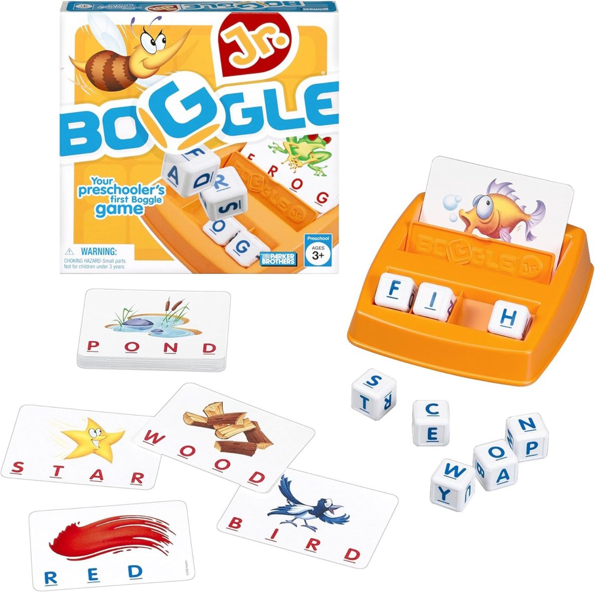 Boggle Junior Preschool Board Game