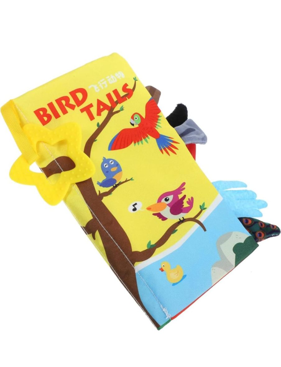 Bird Tails Fabric Book